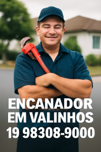 Encanador em Valinhos SP